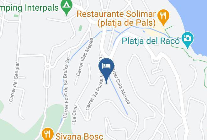 Girona - Hotel Sa Punta Maps