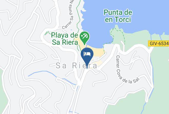 Girona - Hotel Sa Riera Maps