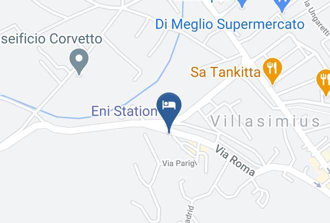 Province Of South Sardinia - Hotel Sa Suergia Maps