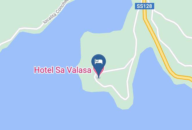 Hotel Sa Valasa Map