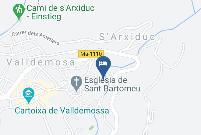 Baleares - Hotel Sa Vall Valldemossa Maps