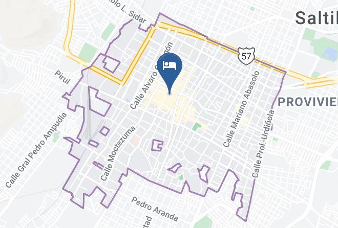 Saltillo - Hotel Saade Maps