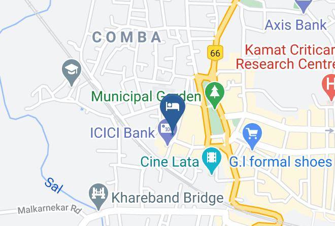 Salcete - Hotel Saaj Maps