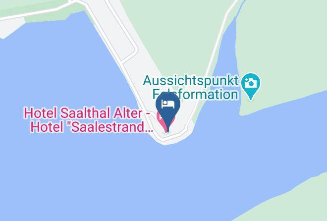 Hotel Saalestrand Map