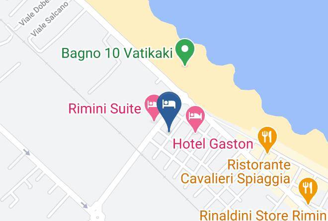 Rimini - Hotel Sabbia D'oro Maps