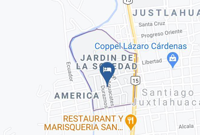 Santiago Juxtlahuaca - Hotel Sabi Maps
