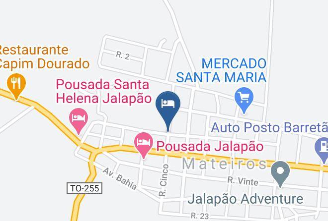 Mateiros - Hotel Sabia Maps