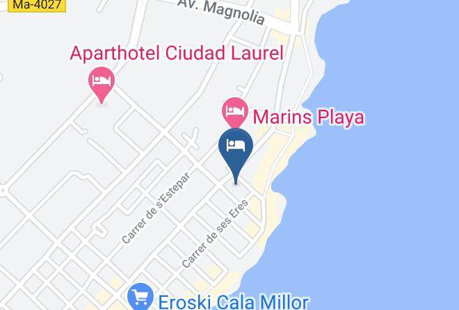 Baleares - Hotel Sabina Playa Maps