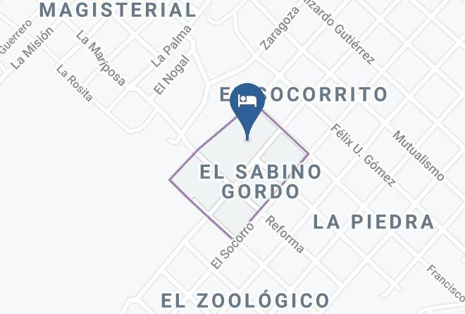 Muzquiz - Hotel Sabino Gordo Maps