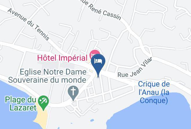 Herault - Hotel Sables D'or Maps