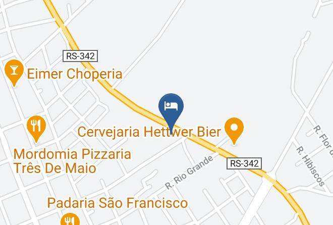Tres De Maio - Hotel Sabor E Aconchego Maps