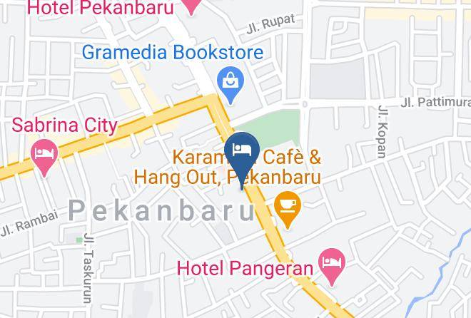 Pekanbaru - Hotel Sabrina 81 Maps