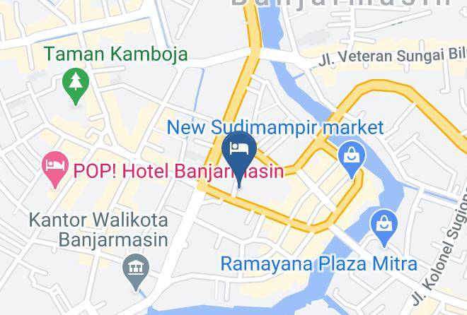 Banjarmasin - Hotel Sabrina Maps