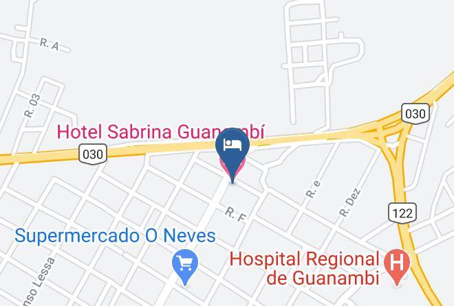 Guanambi - Hotel Sabrina Guanambi Maps