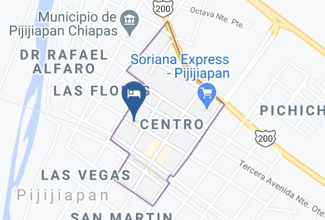 Pijijiapan - Hotel Sabrina Maps