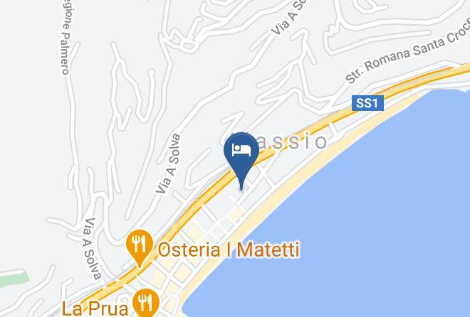 Savona - Hotel Sabrina Maps
