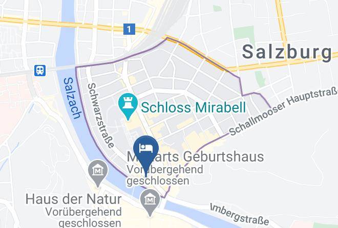 Salzburg - Hotel Sacher Salzburg Maps