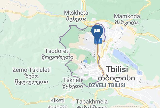 Tbilisi - Hotel Sachveno Maps