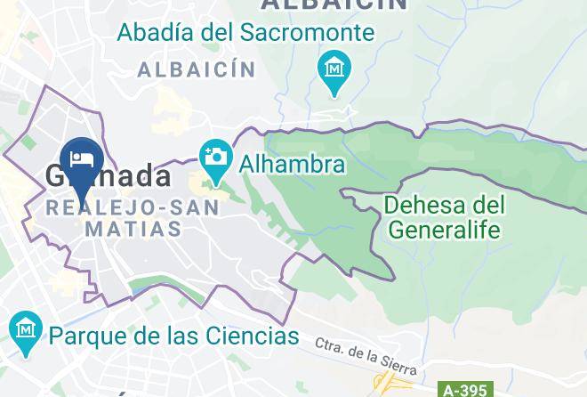 Granada - Hotel Sacromonte Maps