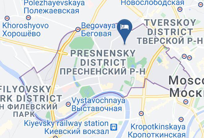 Moscow - Hotel Sad 4 Maps
