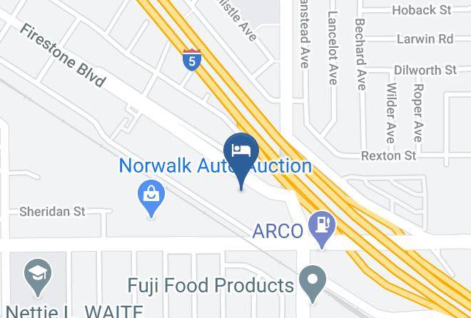 Los Angeles - Hotel Saddleback Maps