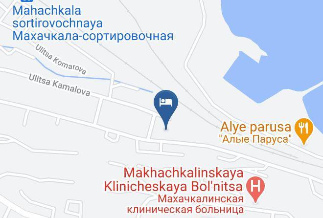 Makhachkala - Hotel Sadko Maps
