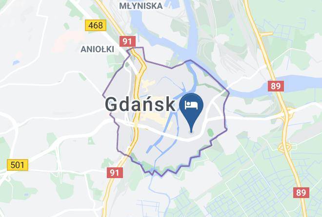 Gdansk - Hotel Sadova Maps