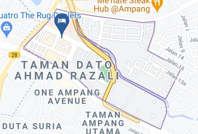 Hulu Langat - Hotel Safari 2 Sdn Bhd Maps