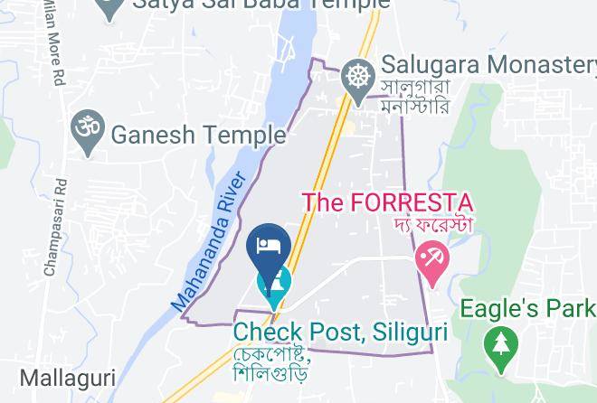 Siliguri - Hotel Saffron Crest Maps