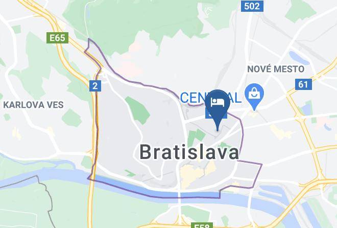 Bratislava - Hotel Saffron Maps