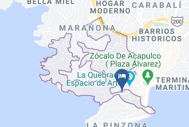 Acapulco De Juarez - Hotel Sagamar Maps