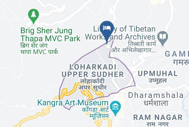Dharmsala - Hotel Sagar Maps