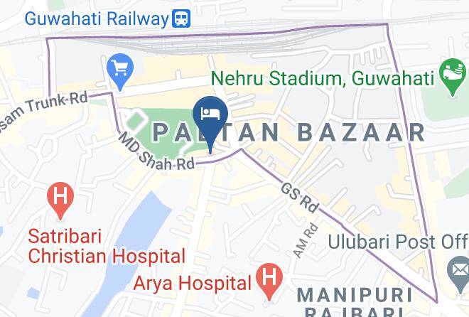 Guwahati - Hotel Sagar Maps