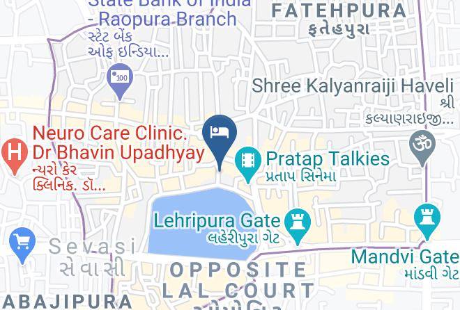 Vadodara - Hotel Sagar Lake View Maps