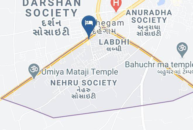 Dahegam - Hotel Sagar Palace Maps