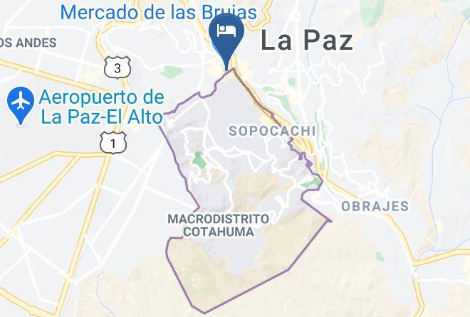 Murillo - Hotel Sagarnaga Maps