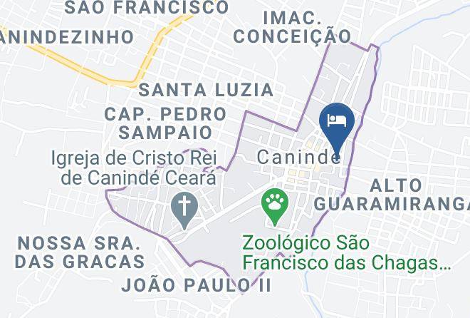 Caninde - Hotel Sagrada Familia Maps