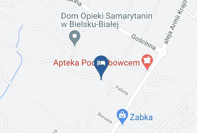 Bielsko Biala - Hotel Sahara Maps