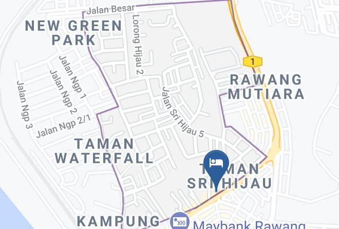 Gombak - Hotel Sahara Rawang Maps