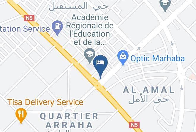 Laayoune - Hotel Saharatel Maps