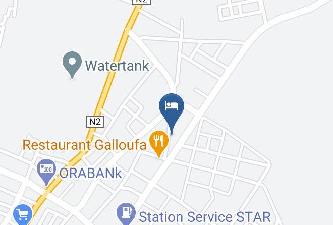 Nouadhibou - Hotel Sahel Maps