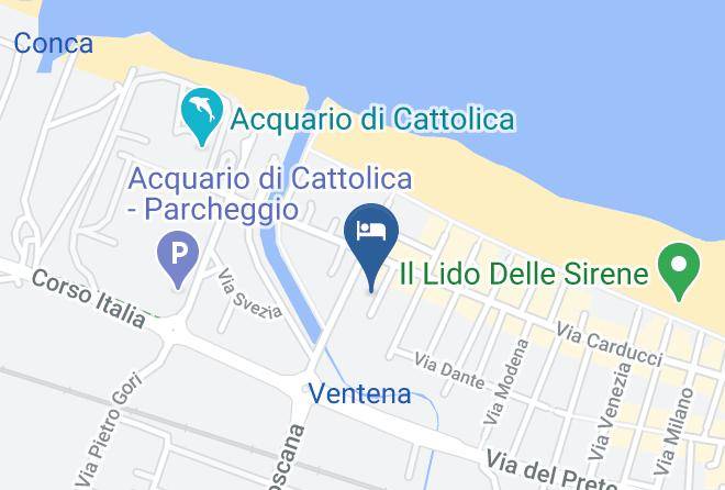 Rimini - Hotel Sahib Maps
