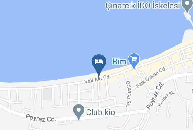 Cinarcik - Hotel Sahil Maps