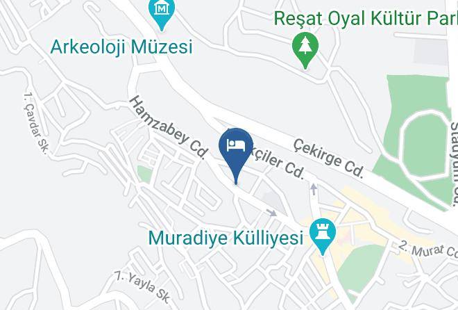 Osmangazi - Hotel Sahra Maps