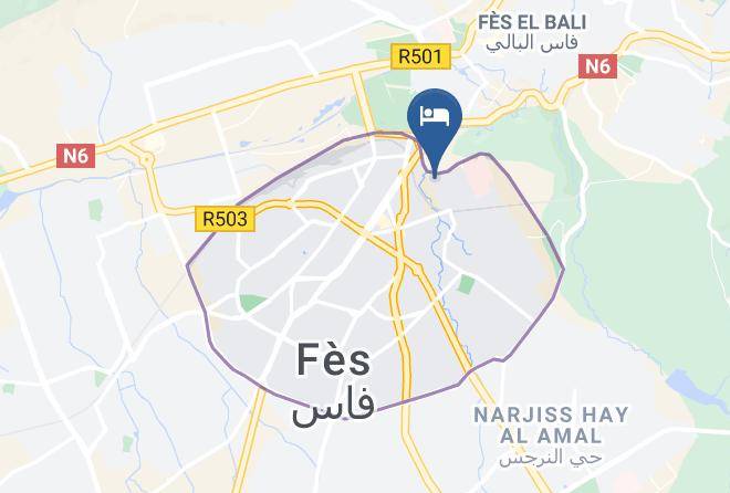 Fez - Hotel Sahrai Maps