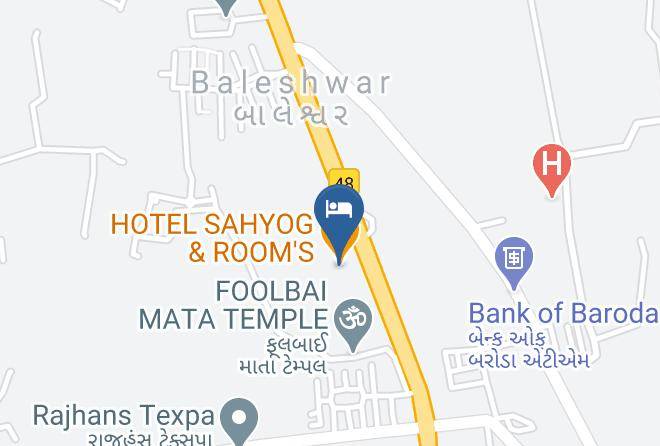 Palsana - Hotel Sahyog Maps