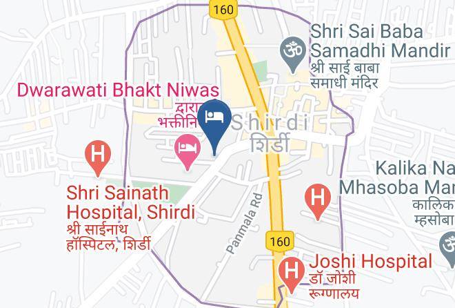 Shirdi - Hotel Sai Bansi Maps