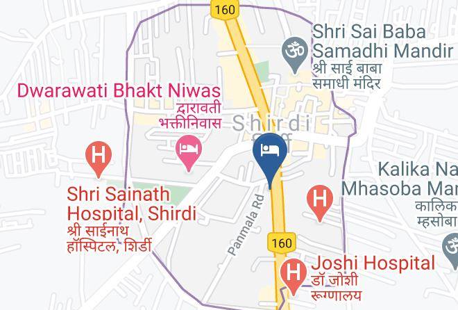 Shirdi - Hotel Sai Chhatra Maps