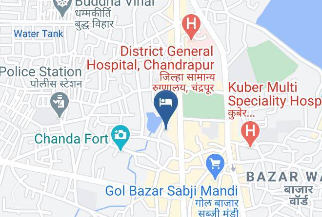 Chandrapur - Hotel Sai Darpan Maps