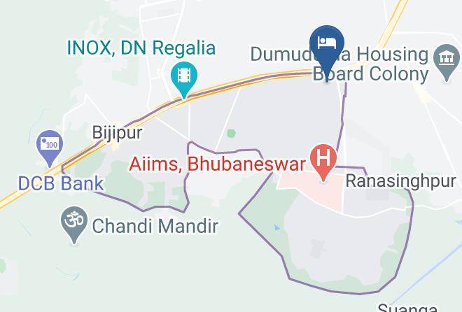 Bhubaneshwar - Hotel Sai Jagannath Maps